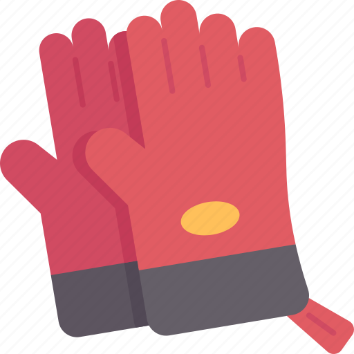 Gloves, grill, oven, heat, kitchen icon - Download on Iconfinder