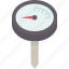 thermometer, meat, cooking, hot, indicator 