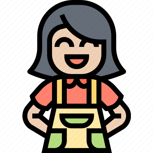 Apron, chef, cooking, clothing, protection icon - Download on Iconfinder