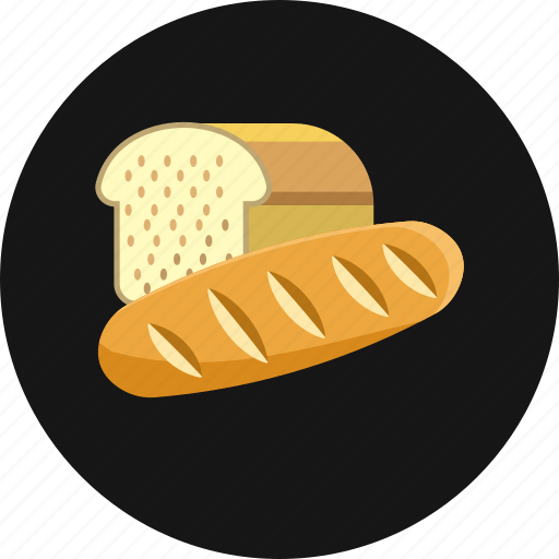 Bakery, bread, cereal, crust, food icon - Download on Iconfinder
