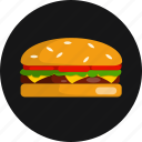 american, beef, burger, cheeseburger, hamburger, sandwich