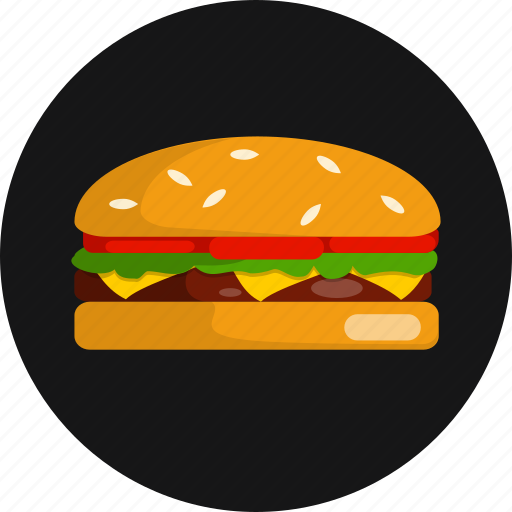 American, beef, burger, cheeseburger, hamburger, sandwich icon - Download on Iconfinder