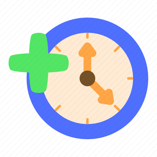 Time, add, clock, watch, timer icon - Download on Iconfinder