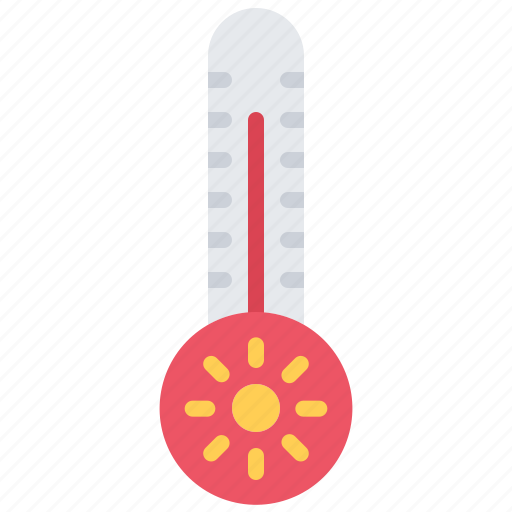 Thermometer, hot, sun, summer, travel icon - Download on Iconfinder