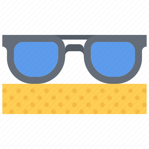 Sunglasses, beach, sand, summer, travel icon - Download on Iconfinder