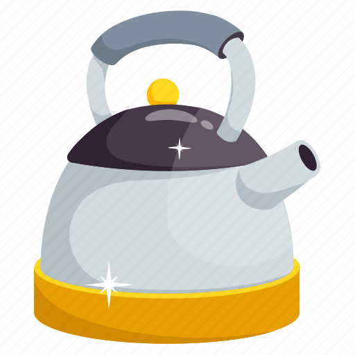 Electric, kettle, household, appliance, coffee, home icon - Download on Iconfinder
