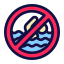 caution, swimming, warning, forbidden, prohibited, signage, dangerous 