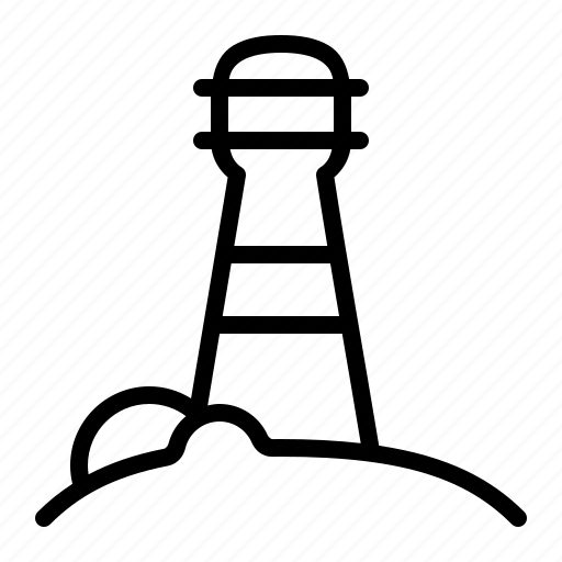 Lighthouse, lighthouses, beacon, guide, tower, buildings, beach icon - Download on Iconfinder