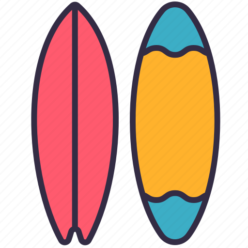 Beach, summer, holiday, vacation, sea, surfing, surfboard icon - Download on Iconfinder