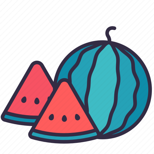 Beach, summer, holiday, vacation, watermelon, fruit, hot icon - Download on Iconfinder