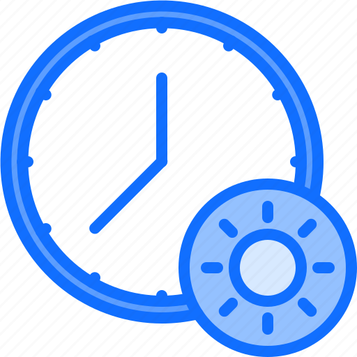 Time, clock, sun, summer, travel icon - Download on Iconfinder