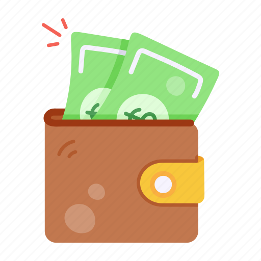 Money wallet, cash wallet, wallet, money purse, notecase icon - Download on Iconfinder