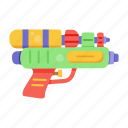 gun toy, water gun, toy pistol, plaything, toy