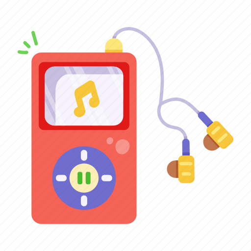 Music player, mp3 player, mp3 music, handheld device, music device icon - Download on Iconfinder