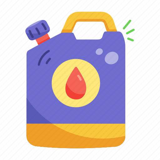 Jerry can, fuel can, oil can, petrol can, kerosene can icon - Download on Iconfinder