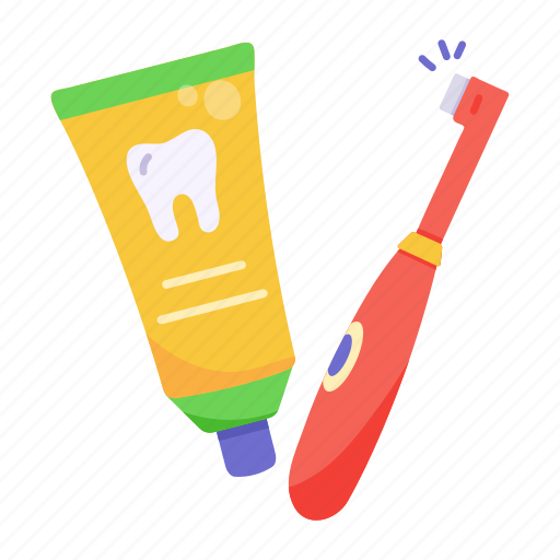 Toothpaste, toothbrush, oral care, oral hygiene, dentifrice icon - Download on Iconfinder