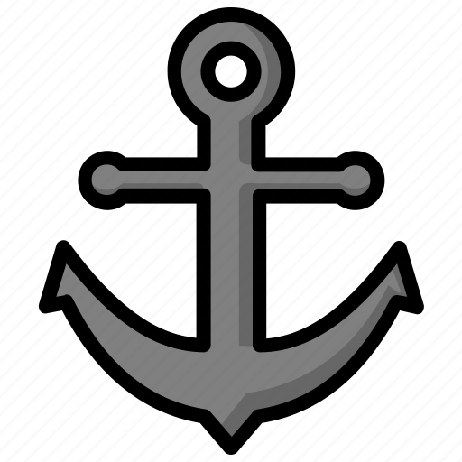 Beach, anchor, harbor, ship, boat icon - Download on Iconfinder