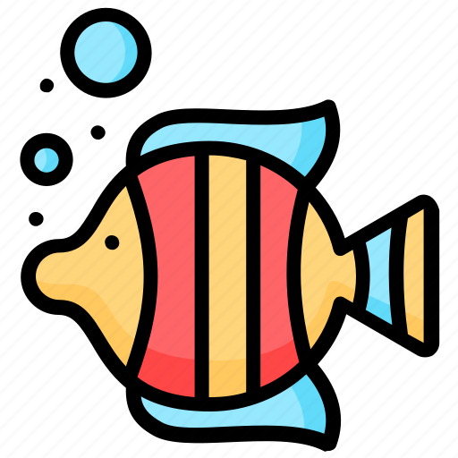 Beach, fish, sea, animal, tropical icon - Download on Iconfinder