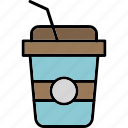 drink, beverages, cafe, coffie, container, cookies, warm, icon
