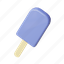 ice pop, blue, stick, dessert, sweet, cold 