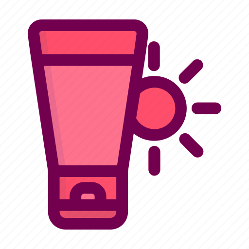 Cream, sunblock, sunscreen, lotion icon - Download on Iconfinder