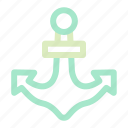 anchor, shipping, ship, sea