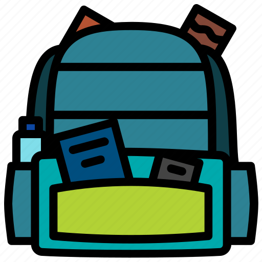 Backpack, vacation, bag, rucksack, travelling, trip icon - Download on Iconfinder