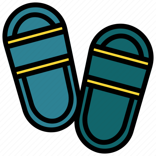 Sandals, beach, vacation, flip, footwear, summer icon - Download on Iconfinder