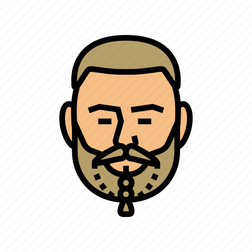 Braided, beard, hair, style, face, male icon - Download on Iconfinder