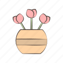 tulip, flower, floral, decoration