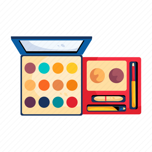 Eyeshadow palette, makeup palette, eye makeup, eyeshadow kit, eye palette icon - Download on Iconfinder