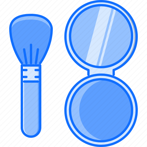 Beauty, box, brush, makeup, mirror, puff, style icon - Download on Iconfinder
