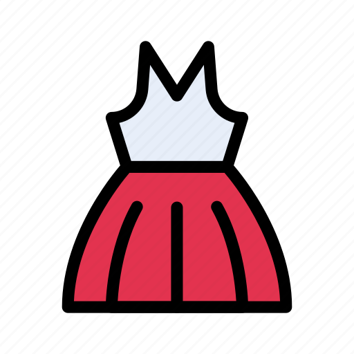 Cloth, dress, fashion, female, party icon - Download on Iconfinder