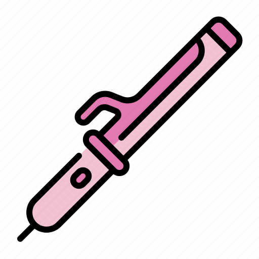 Hair, curler, curling, curl, hairdresser, beauty icon - Download on Iconfinder
