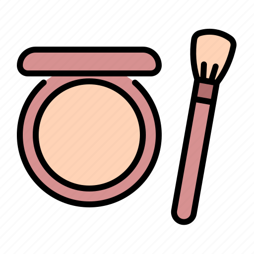 Powder, brush, makeup, cosmetic, beauty icon - Download on Iconfinder