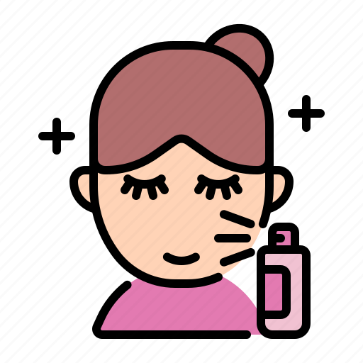 Spray, face, skincare, cosmetic icon - Download on Iconfinder