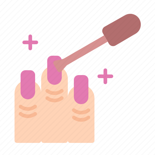 Manicure, nail, polish, varnish, paint, painting, finger icon - Download on Iconfinder