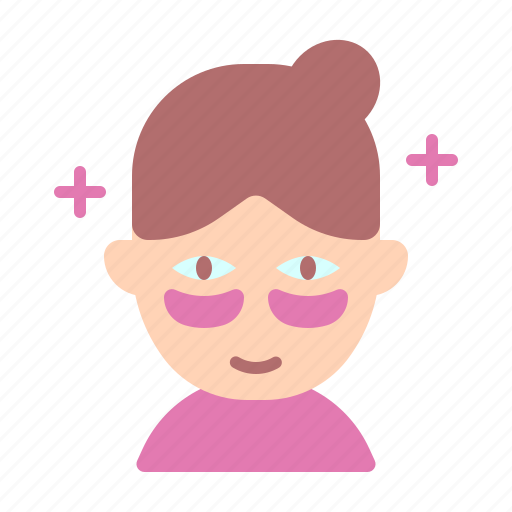 Eye, mask, under, skincare, face, beauty, spa icon - Download on Iconfinder