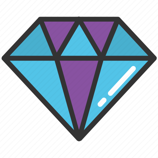 Diamond, gem, jewel, luxury, ruby icon - Download on Iconfinder