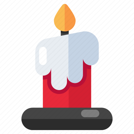 Candle, candlestick, burning candle, paraffin, chandelier icon - Download on Iconfinder