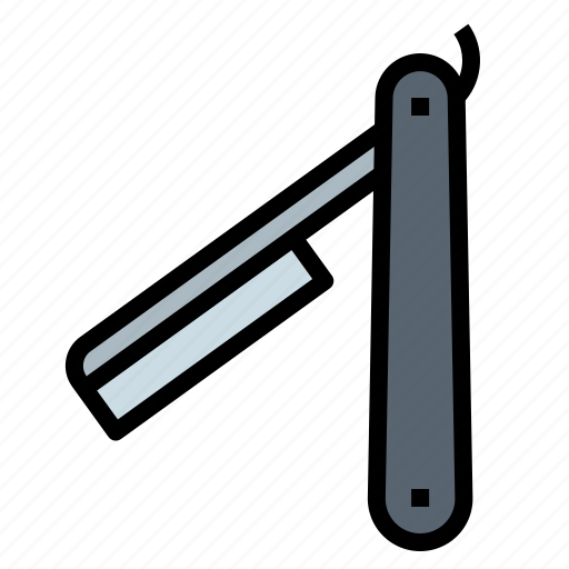 Barbershop, knife, razor, salon icon - Download on Iconfinder