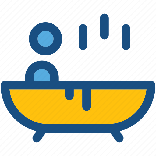 Bath, bath therapy, bathtub, immersion bath, immersion therapy icon - Download on Iconfinder