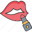 lipstick, makeup concept, cosmetics, lip color, lip paint 