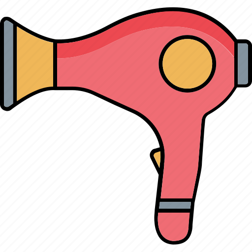 Hair blower, hair dressing, hair dryer, barber concept icon - Download on Iconfinder