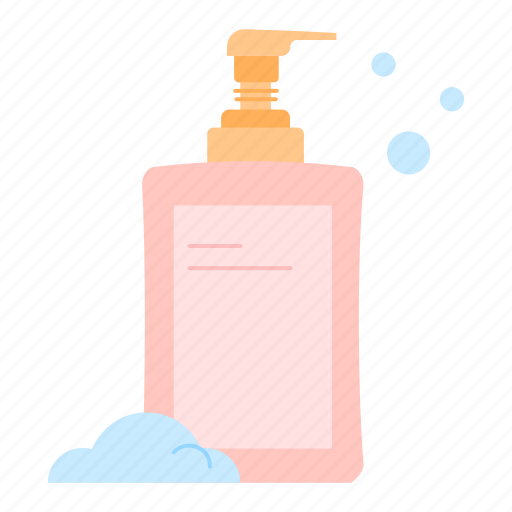 Soap, cleaning, hygiene, liquid soap, wash, healthcare and medical, bubble icon - Download on Iconfinder