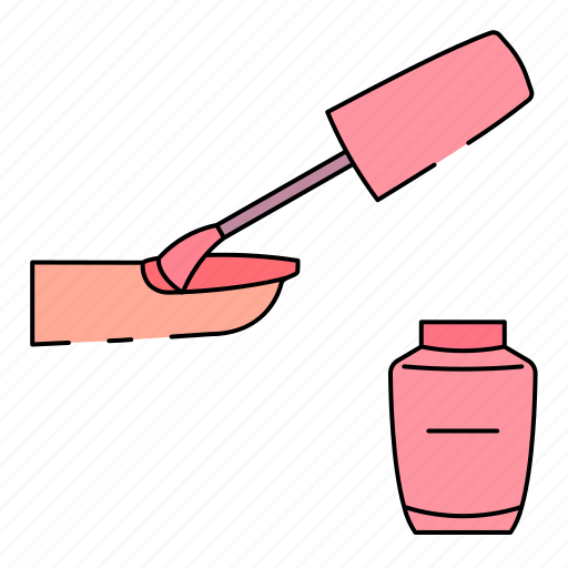 Nail, polish, nails, beauty, beauty salon, fashion, fingers icon - Download on Iconfinder