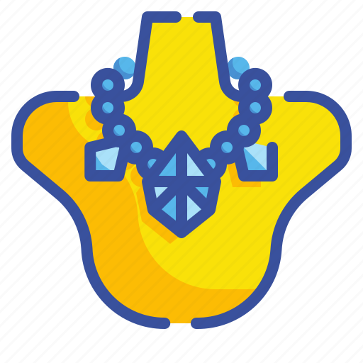 Accessory, fashion, jewel, necklace, pendant icon - Download on Iconfinder