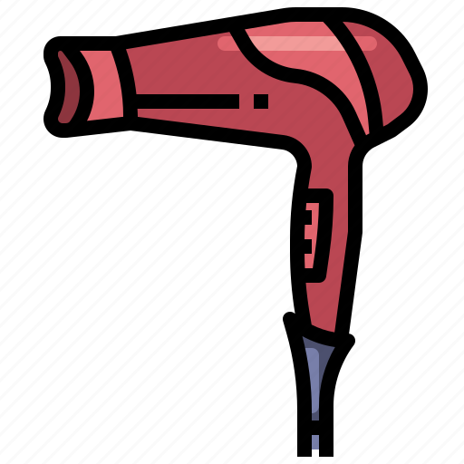 Accesory, beauty, dryer, grooming, hair, hairdryer icon - Download on Iconfinder