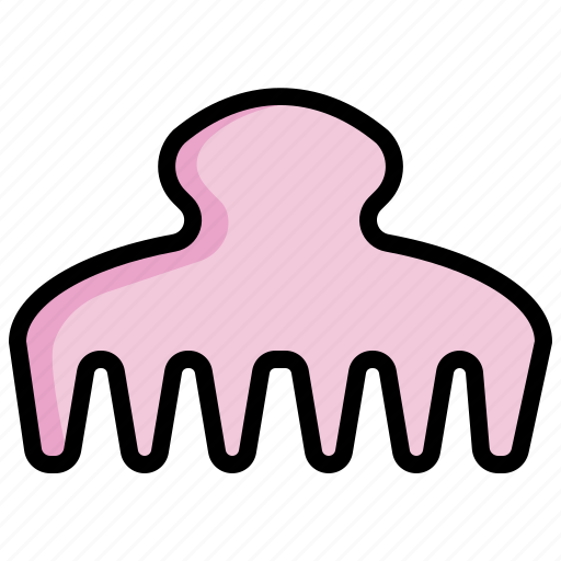 Hair, clip, beauty, cosmetic, tool icon - Download on Iconfinder