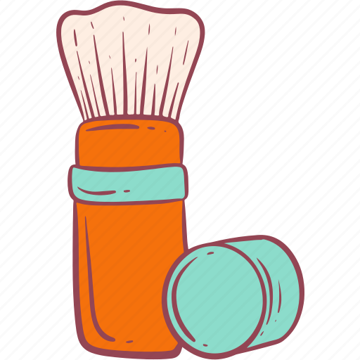 Powder, brush, cosmetic, beauty kit, makeup icon - Download on Iconfinder